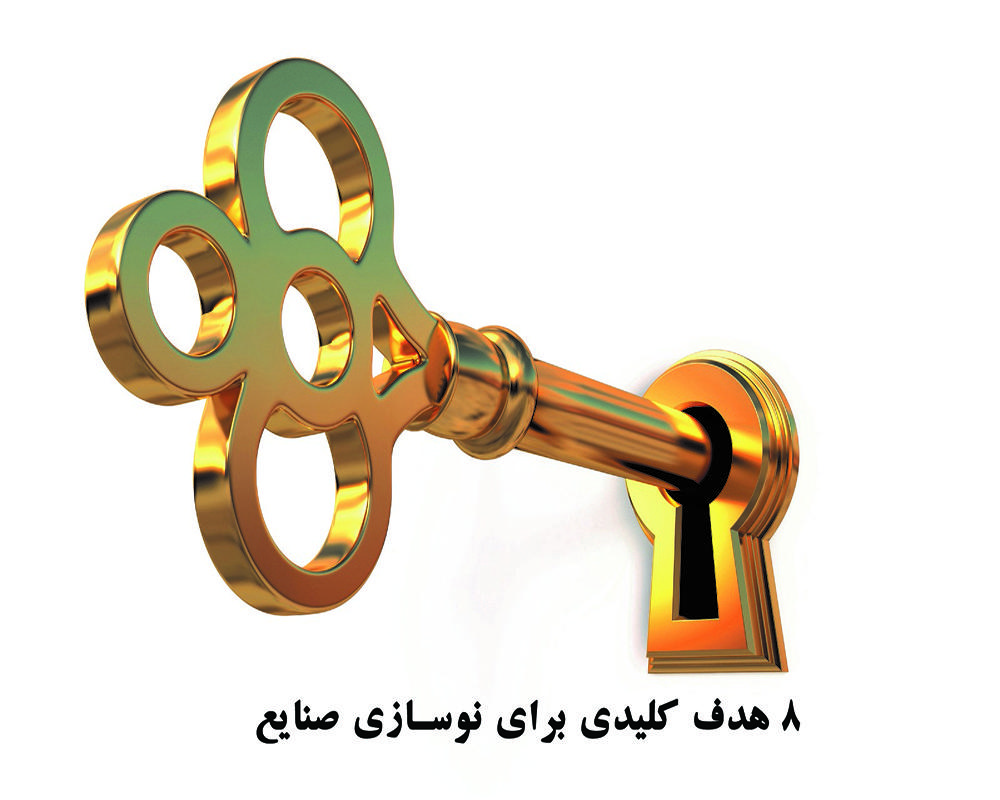 8 هدف کلیدی برای نوسازی صنایع